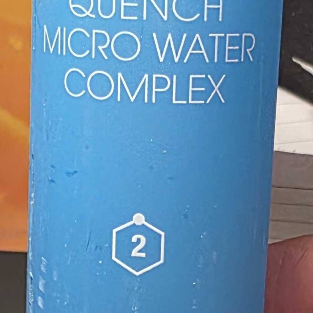 Quench Micro Water Complex- BRAND NEW